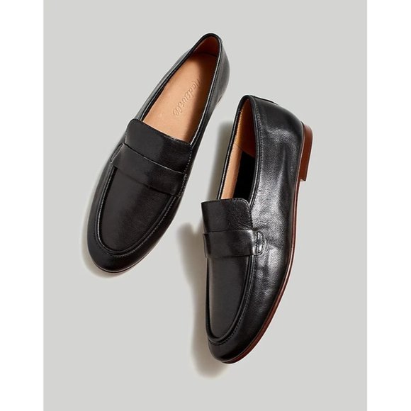 Madewell The Lacey Loafer in True Black - Picture 1 of 9